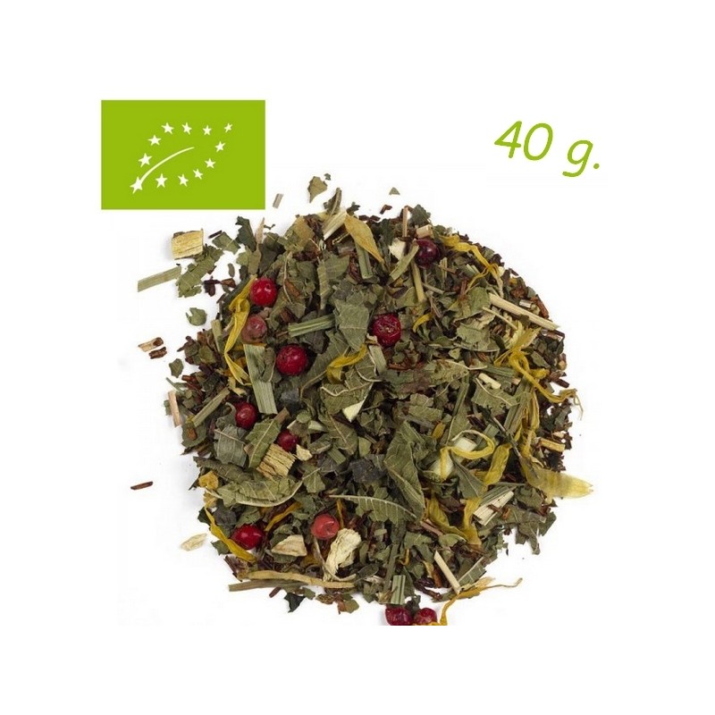 Rooibos Gingembre & Citron (Stimulant) Rooibos bio en vrac Aromas