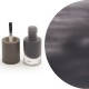 Esmalte de uñas natural 32 Boho Grey - BoHo Green Cosmetics - 5 ml.