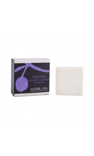 Mousse de jabón natural bio 100% - Matarrania - 125 gr.