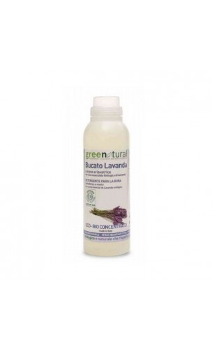 Lessive liquide bio pour linge Lavande (en machine et à la main) - 22/30 lavages - Greenatural - 1 L.