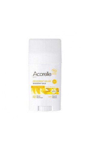 Déodorant bio baume Ylang & Palmarosa - Sans alcool - Acorelle - 40 gr.