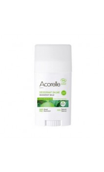 Déodorant bio baume Citron & Mandarine verte - Sans alcool - Acorelle - 40 gr.