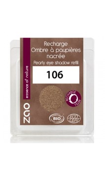 Recarga sombra de ojos ecológica - Bronze - Nacarada - ZAO - 106