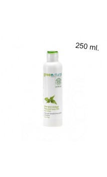 Champú ecológico de lino y ortiga - Lavado frecuente - Greenatural - 250 ml.
