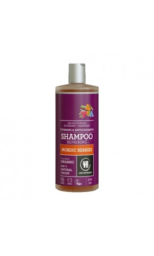 Champú ecológico Reparador Bayas Nórdicas- URTEKRAM - 500 ml.