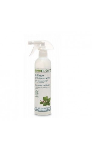 Detergente Multiuso Higienizante / Multisuperficie Menta & Eucalipto bio - Greenatural - 500 ml.