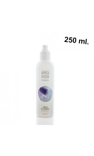 Tónico facial ecológico de Lavanda - Amapola - 125 ml.