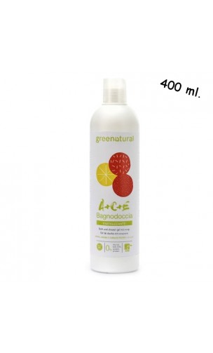 Gel douche BIO Multivitaminé ACE Énergisant - Greenatural - 400 ml.