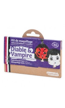 Kit de maquillage bio pour enfants Diable & Vampire - Namaki