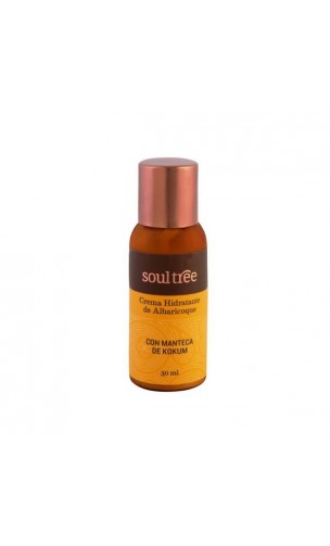 Crema hidratante ecológica Albaricoque Ayurveda con Manteca de Kokum - Soultree - 30 ml.