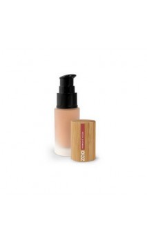 Fond de teint fluide bio - 30ml -  ZAO - 702 Abricot