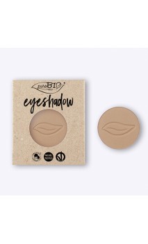 Recarga sombra de ojos ecológica Beige Mate 02 -PuroBIO - 2,5 gr.