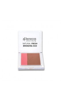 Polvo compacto bio bronceado natural Dúo California Nights - Benecos - 8 gr.