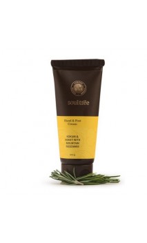 Crème BIO pour les mains et pieds Ayurvédique Beurre de Kokum au romarin  - Soultree - 25 g.