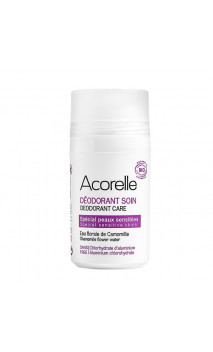 Déodorant bio Roll-on Spécial Peau sensible - Acorelle - 50 ml.