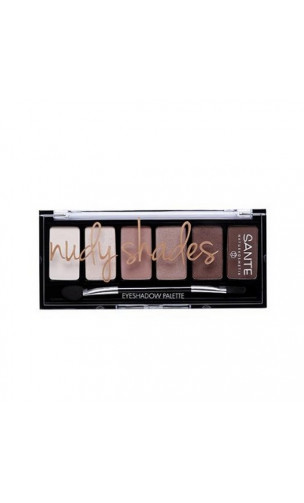 Paleta Sombra ojos ecológica 02 Nudy Shades  - SANTE - 6x1 g.