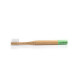 Cepillo de dientes de Bambú para niños Verde - Naturbrush - Naturbrush