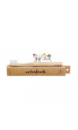 Cepillo de dientes de Bambú para niños Nude (natural) - Naturbrush - Naturbrush