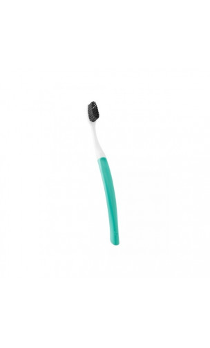 Brosse à dents Adulte - Tête interchangeable & Capuchon protecteur - Edith Soft Verte - Bioseptyl