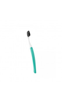 Brosse à dents Adulte - Tête interchangeable & Capuchon protecteur - Edith Medium Verte - Bioseptyl