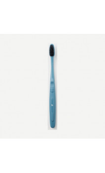 Brosse à dents Adulte Soft, Recyclée & Recyclable - Capuchon protecteur - Bleue - Bioseptyl