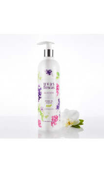 Gel douche bio Aloe Vera, Huile de raisin Bio & Huile d'amandes douces - Uvas Frescas - 500 ml.