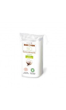 Discos desmaquillantes de algodón bio - BOCOTON - 80 Ud. - BIOFERTA