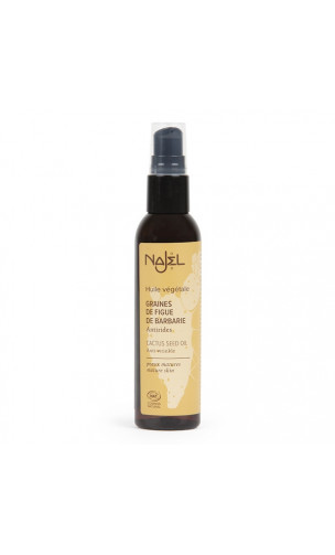 Huile de graines de figue de Barbarie - Peaux matures - Najel - 80 ml.