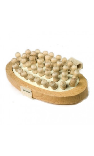 Cepillo de masaje Anticelulítico de madera de haya suave - Redecker