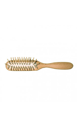 Brosse à cheveux en bois - Allongée - Redecker