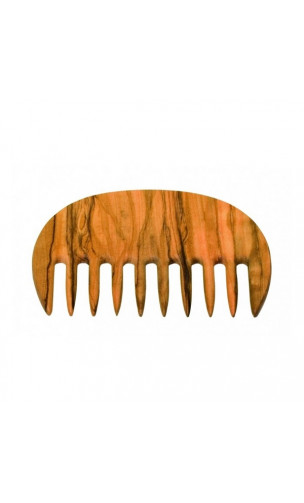 Peigne pour cheveux bouclés en bois d'olivier - Redecker