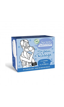 Savon pain de rasage homme bio - Secrets de Provence - 90 g.