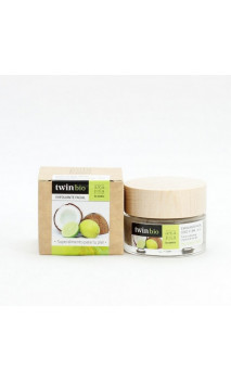 Gommage visage bio - Coco & Citron vert - Peau grasse/mixte - Amapola Biocosmetics - 30 ml.