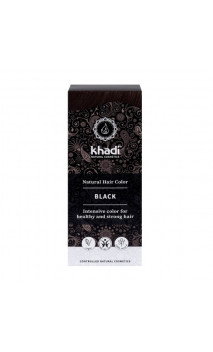 Tinte vegetal bio - negro - 100 vegetal - Khadi - 100 gr.