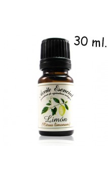 Huile de citron (Citrus limonum) - Huile essentielle bio -  Labiatae - 30 ml.