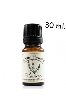 Huile de romarin (Rosmarinus officinalis) - Huile essentielle bio - Labiatae - 30 ml.