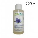 Gel de ducha y champú ecológico de lino y proteínas de arroz - Greenatural - 100 ml.