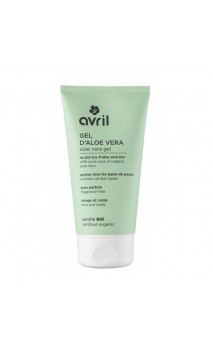 Gel d'aloe vera bio - Sans parfum - Avril - 150 ml.