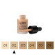 Maquillage Fluide BIO “Drop” 02 Clair - FPS 10 - PuroBIO - 15 ml.
