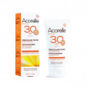Crema solar ecológica facial color Dorado SPF 30 - Acorelle - 50 ml