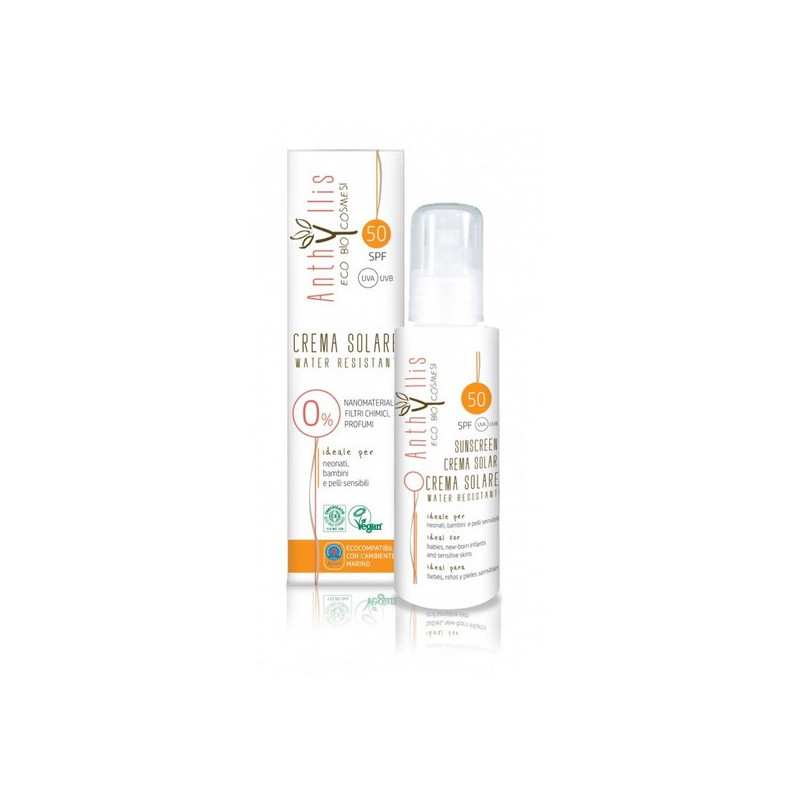 Protector Solar Natural Fps 50 Para Bebé Y Niño Nueva Fórmula Anthyllis 100 Ml Bioferta