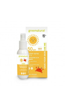 Spray solar ecológico niños SPF 50 - Greenatural- 100 ml