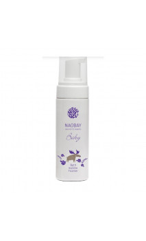 Shampooing bio moussant pour le bain de bébé (BABY Bath Bubble Foamer) - NAOBAY - 150 ml.