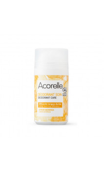 Desodorante ecológico Roll-on Limón & Moringa - Sin alcohol - Acorelle - 50 ml.