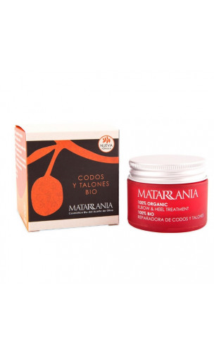 Soin réparateur bio COUDES et TALONS 100 bio - Matarrania - 30 ml.