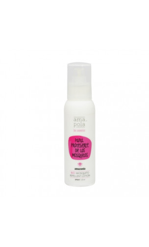 Anti-moustique bio - Spray - Pour vous protéger de moustiques Amazonia - Amapola Biocosmetics - 125 ml.