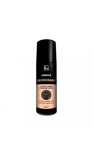 Desodorante ecológico Flor de Loto Roll-on - Sidekick de HOMO NATURALS - 90 ml.