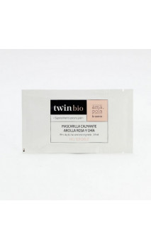 Masque bio Calmant Unidose - Argile rose & Chia - Peau sensible - Amapola - 14 ml.