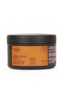 Arcilla roja natural en polvo - Najel - 150 g.