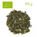 Té verde Night (Sabor Coco-Lima) - Greentox - Té ecológico a granel - Alveus - 100 g.